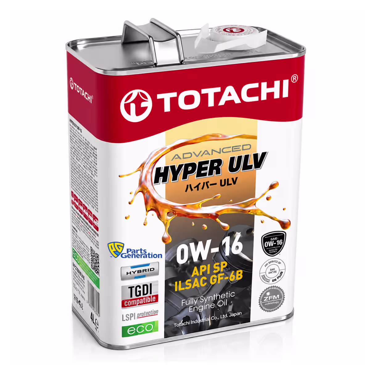 TOTACHI HYPER ULV 0W-16 FULL SYNTHETIC 4L